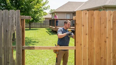 Fence repair services in Tulsa